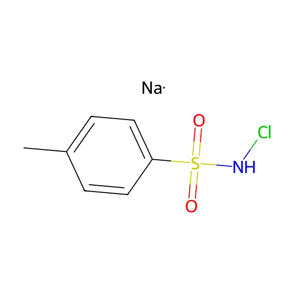 Kloramin-T molekül yapısı — CAS 127-65-1