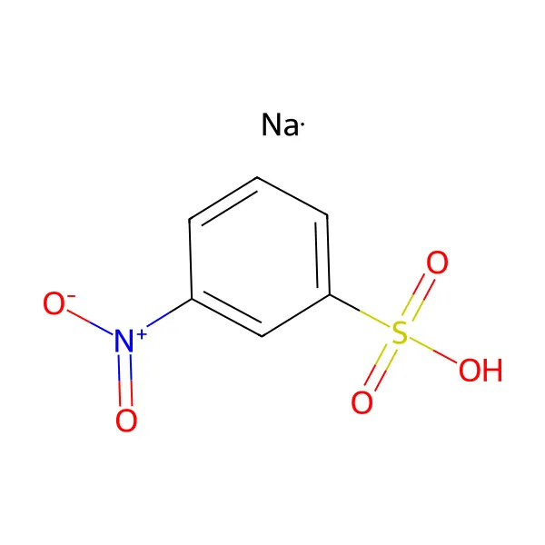 Sodyum 3-nitrobenzensülfonat molekül yapısı — CAS 127-68-4
