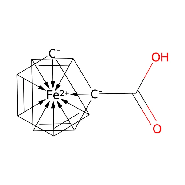 Ferrosenkarboksilik asit molekül yapısı — CAS 1271-42-7