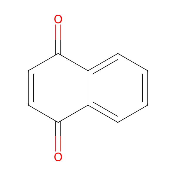 1,4-naftokinon molekül yapısı — CAS 130-15-4