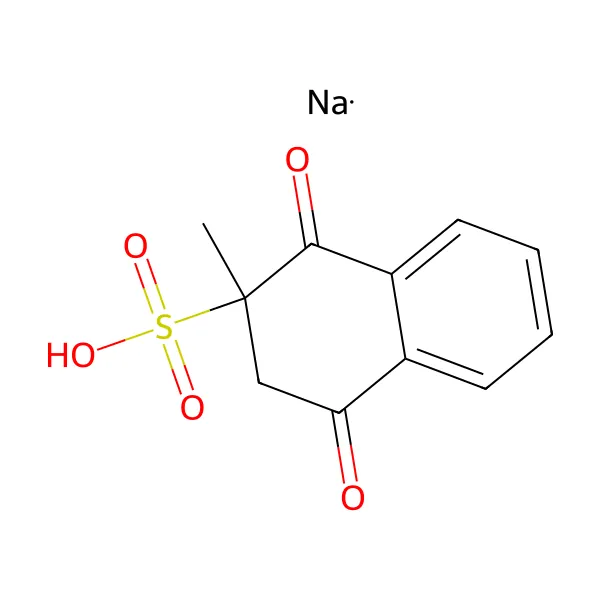 Vitamin K3 Menadion Sodyum Bisülfit (MSB) molekül yapısı — CAS 130-37-0