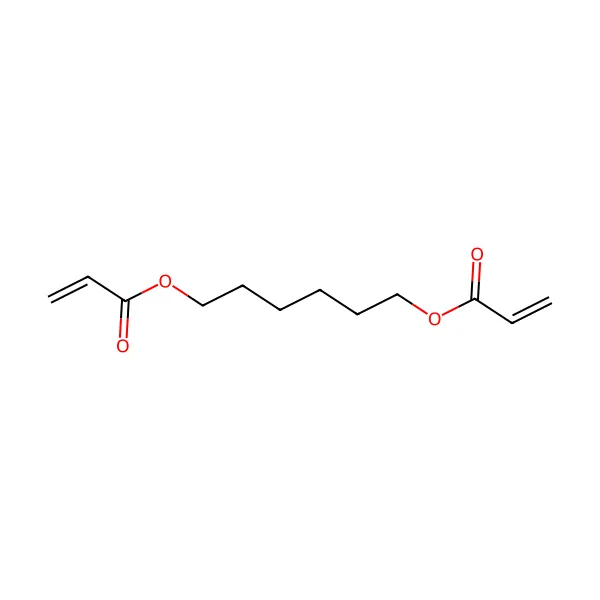 1,6-heksandiol diakrilat molekül yapısı — CAS 13048-33-4