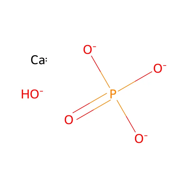 Hidroksiapatit molekül yapısı — CAS 1306-06-5