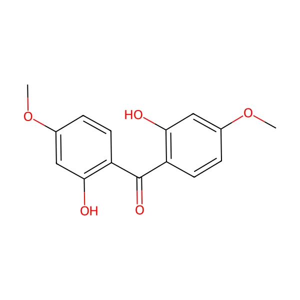 Benzofenon-6 molekül yapısı — CAS 131-54-4