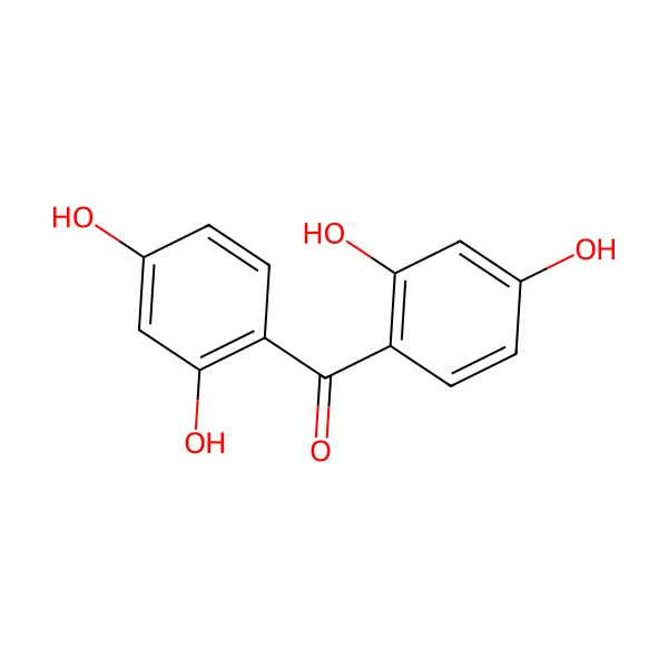 Benzofenon-2 molekül yapısı — CAS 131-55-5