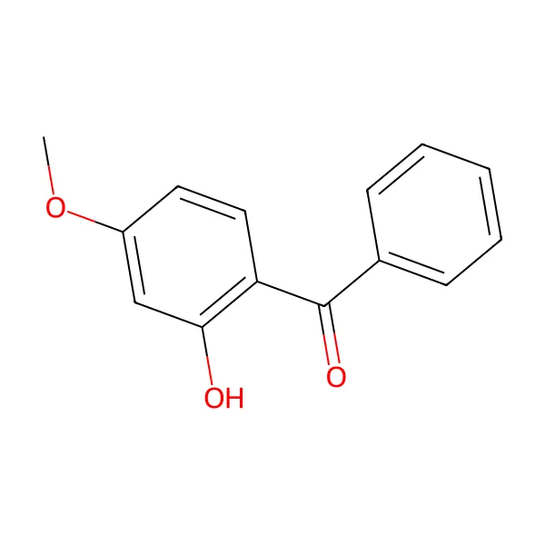 Oksibenzon molekül yapısı — CAS 131-57-7