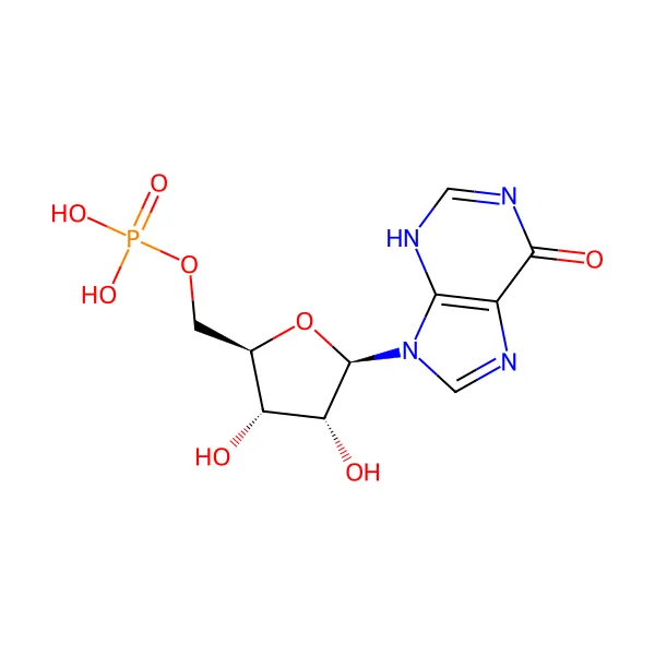 İnosinik asit molekül yapısı — CAS 131-99-7