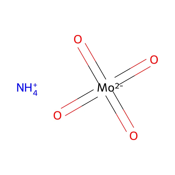 Amonyum molibdat molekül yapısı — CAS 13106-76-8
