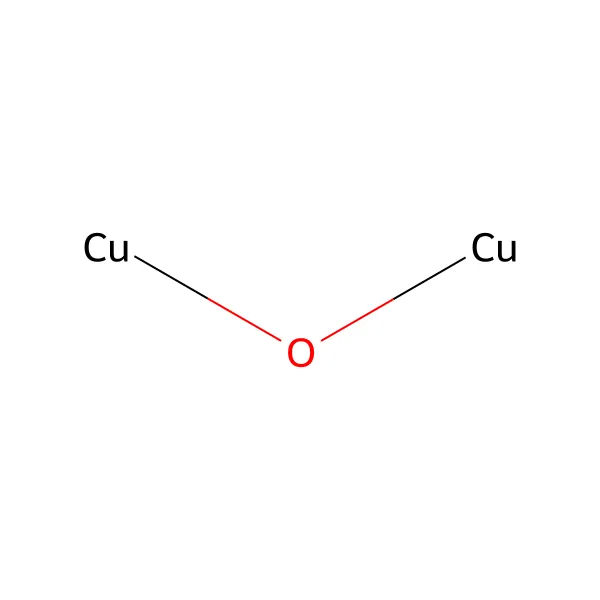Bakır oksit molekül yapısı — CAS 1317-39-1