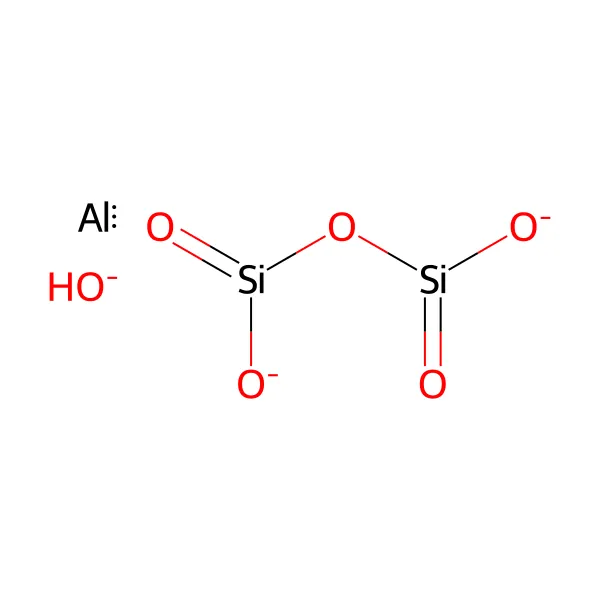 Kaolinit molekül yapısı — CAS 1318-74-7