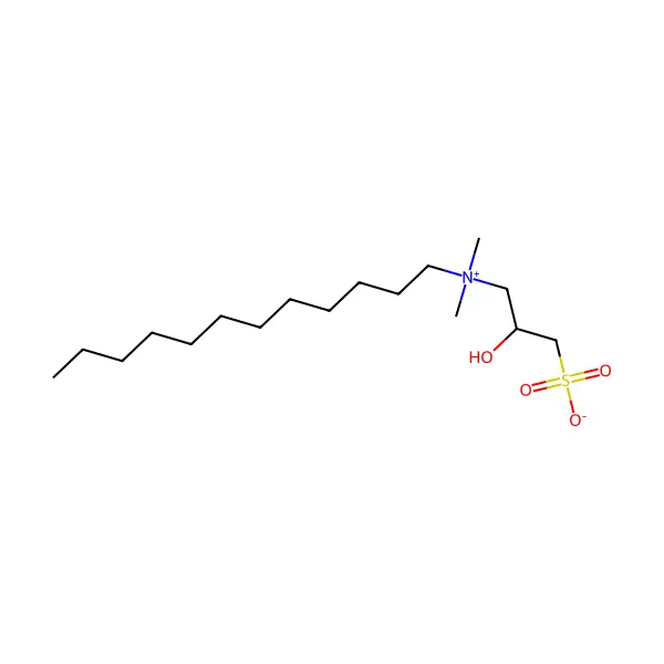 Lauril hidroksisültan molekül yapısı — CAS 13197-76-7
