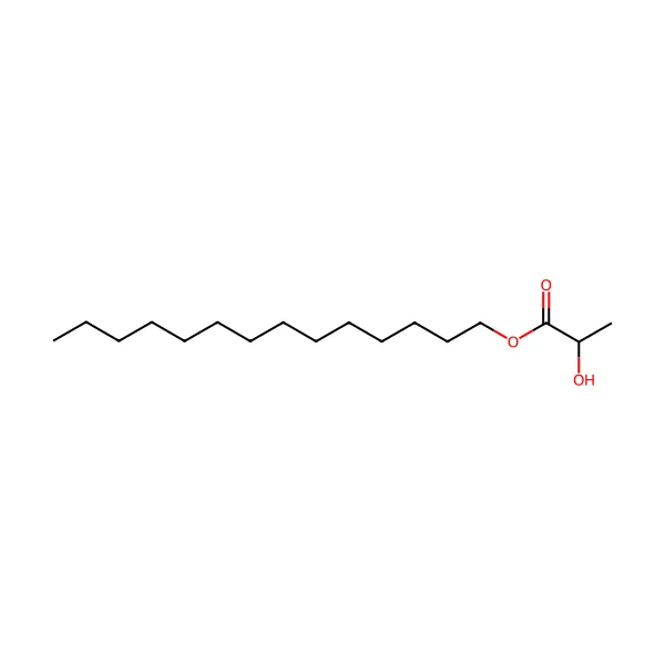 Miristil laktat molekül yapısı — CAS 1323-03-1
