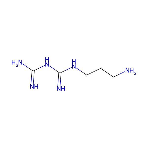 Poliaminopropil biguanid molekül yapısı — CAS 133029-32-0