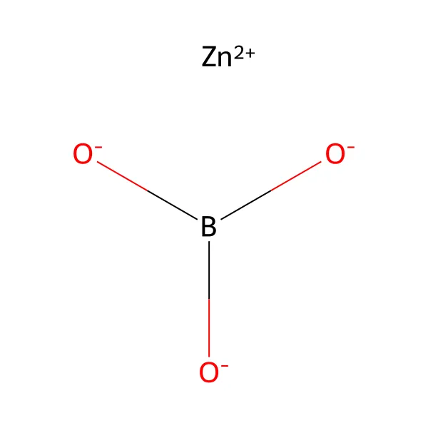 Çinko borat molekül yapısı — CAS 1332-07-6