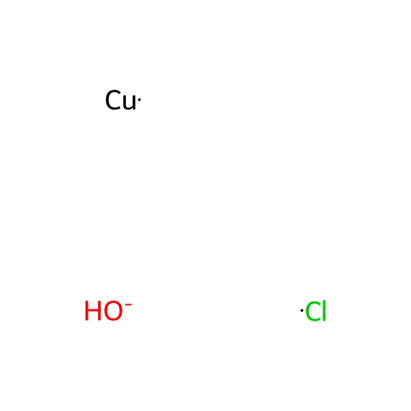 Bakır oksiklorür molekül yapısı — CAS 1332-65-6
