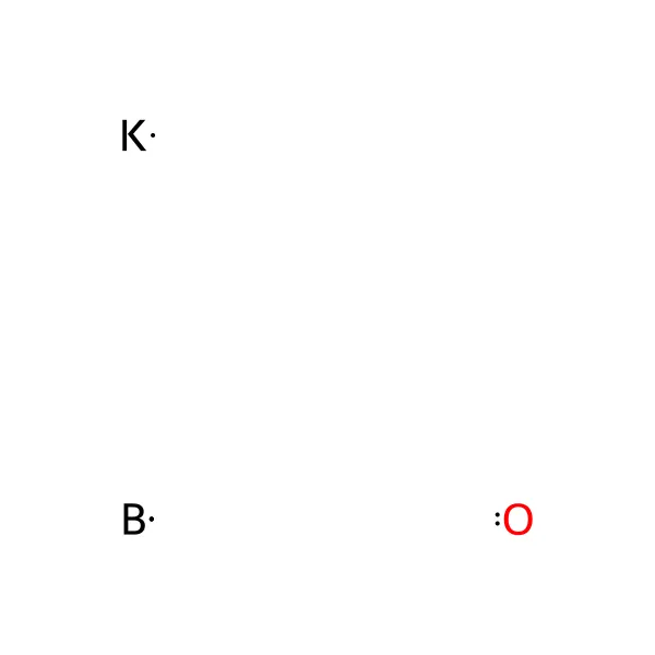 Potasyum tetraborat molekül yapısı — CAS 1332-77-0
