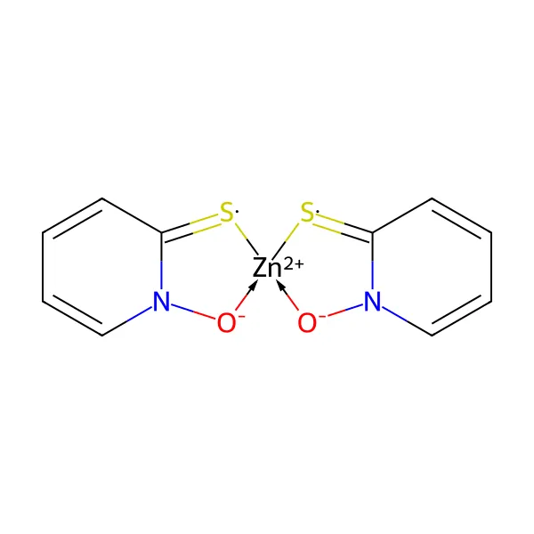 Çinko pirityon molekül yapısı — CAS 13463-41-7