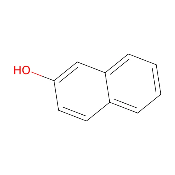 2-Naftol molekül yapısı — CAS 135-19-3