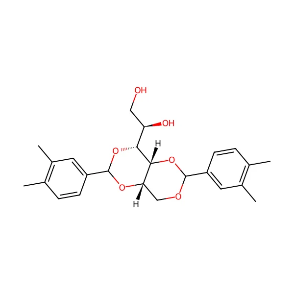 Dimetildibenziliden sorbitol molekül yapısı — CAS 135861-56-2