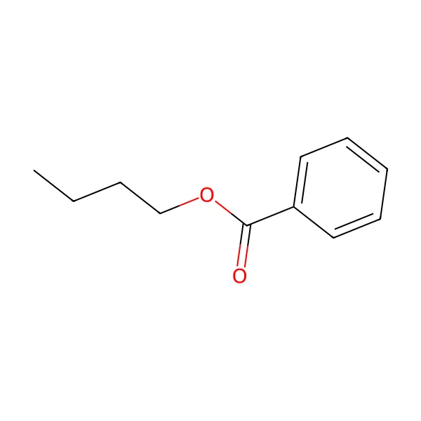 Butil benzoat molekül yapısı — CAS 136-60-7