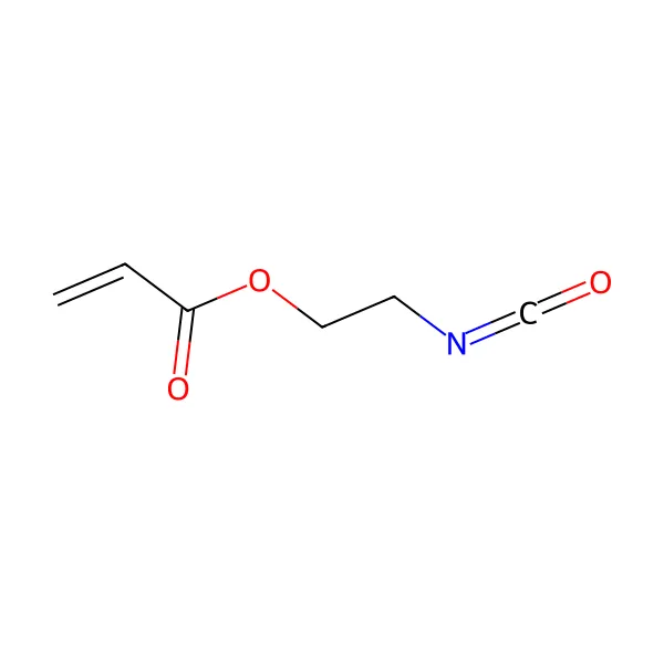 2-izosiyanatoetil akrilat molekül yapısı — CAS 13641-96-8