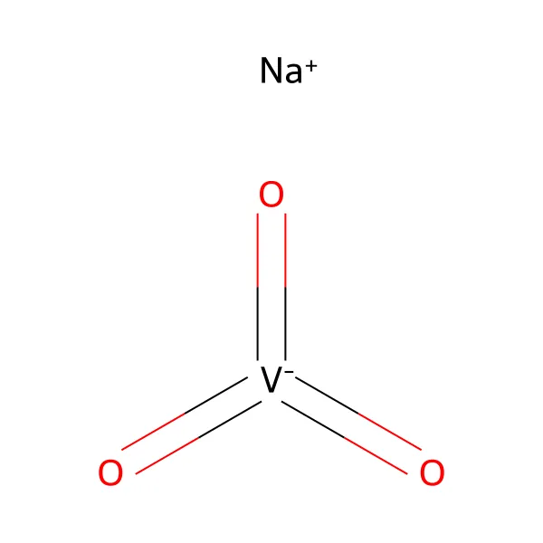 Sodyum metavanadat molekül yapısı — CAS 13718-26-8