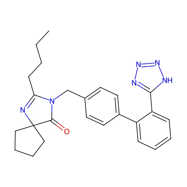İrbesartan molekül yapısı — CAS 138402-11-6