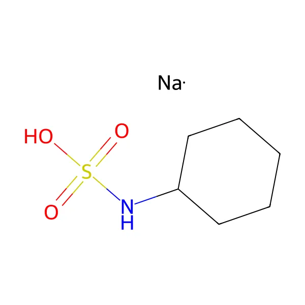 Sodyum siklamat molekül yapısı — CAS 139-05-9