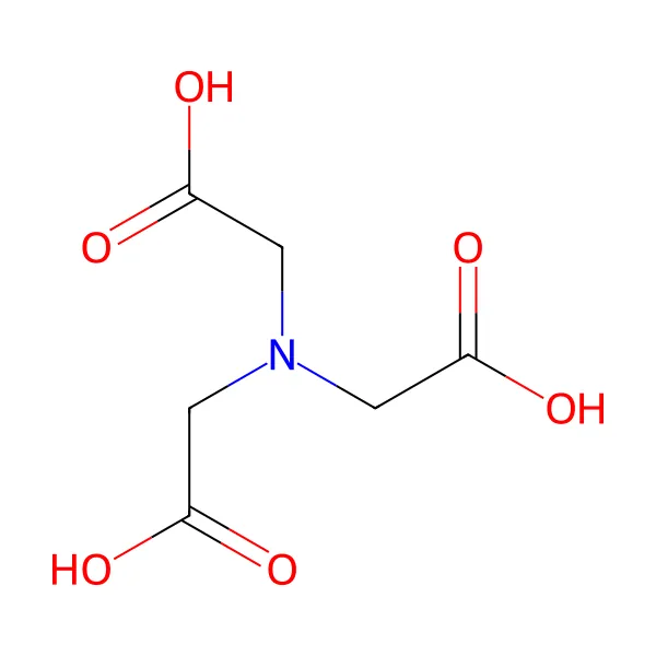 Nitrilotriasetik asit molekül yapısı — CAS 139-13-9