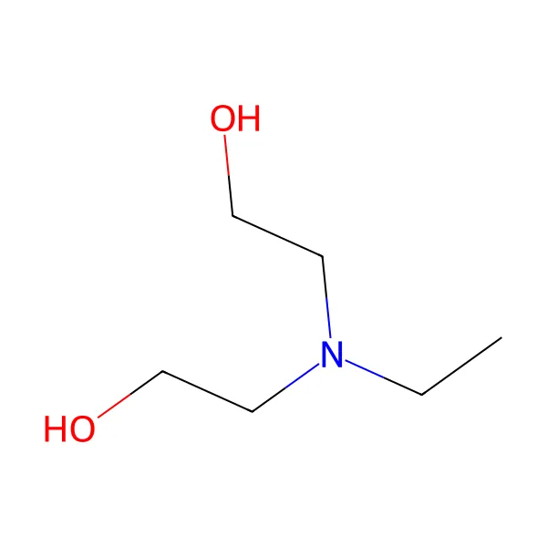 Etildietanolamin molekül yapısı — CAS 139-87-7