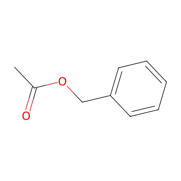 Benzil asetat molekül yapısı — CAS 140-11-4