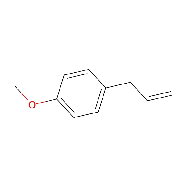 Estragol molekül yapısı — CAS 140-67-0