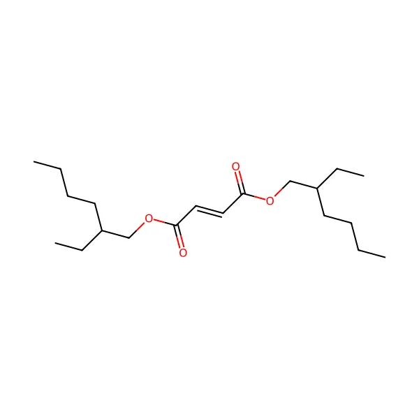 Dioktil fumarat molekül yapısı — CAS 141-02-6