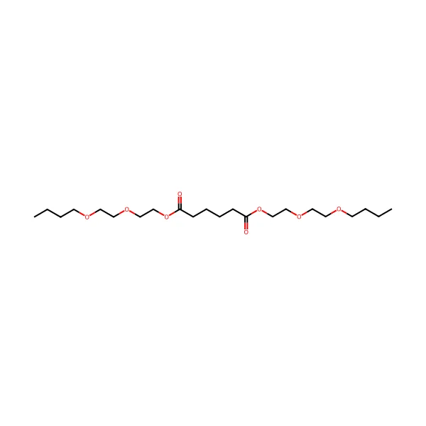 Bis(2-(2-butoksietoksi)etil) adipat molekül yapısı — CAS 141-17-3