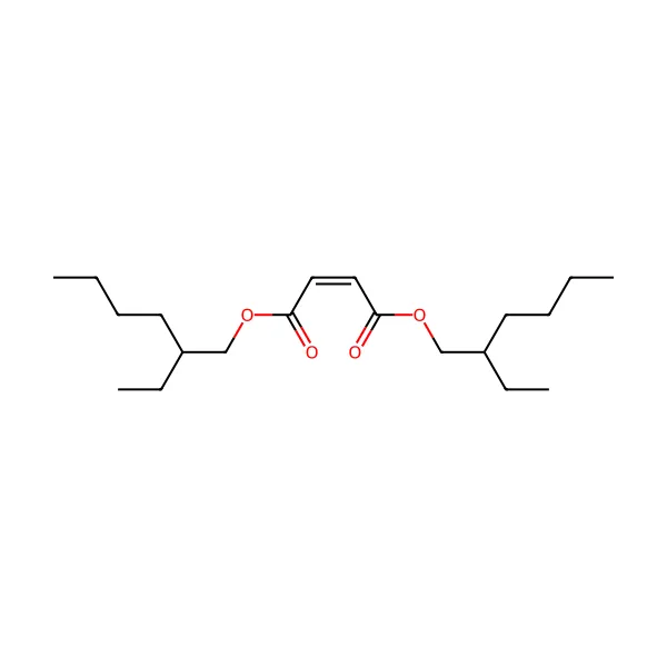 Bis(2-etilheksil) maleat molekül yapısı — CAS 142-16-5