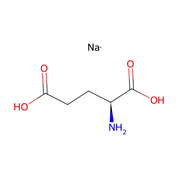 Monosodyum glutamat molekül yapısı — CAS 142-47-2