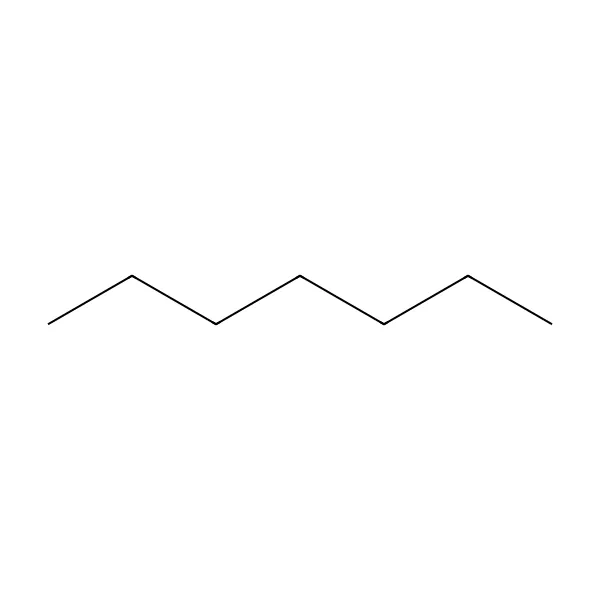 Heptan molekül yapısı — CAS 142-82-5