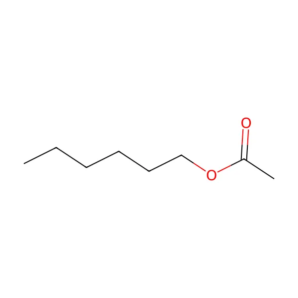Heksil asetat molekül yapısı — CAS 142-92-7