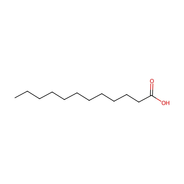 Laurik asit molekül yapısı — CAS 143-07-7