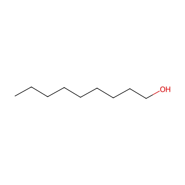 1-nonanol molekül yapısı — CAS 143-08-8