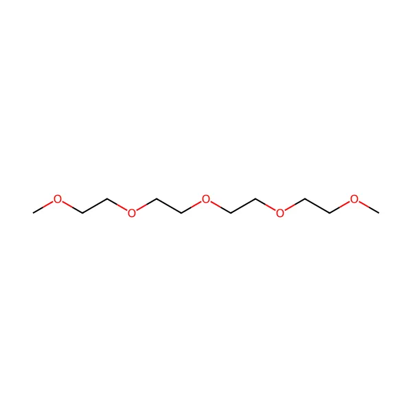 Tetraetilen glikol dimetil eter molekül yapısı — CAS 143-24-8