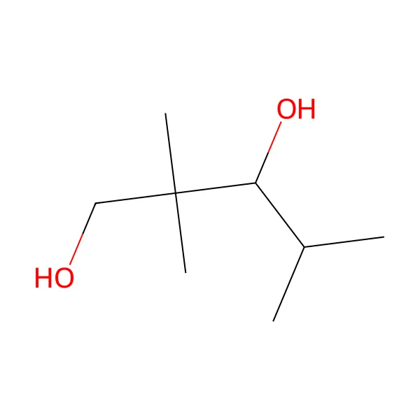 2,2,4-Trimetil-1,3-pentandiol molekül yapısı — CAS 144-19-4