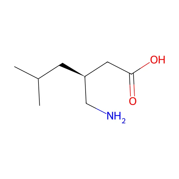 Pregabalin molekül yapısı — CAS 148553-50-8