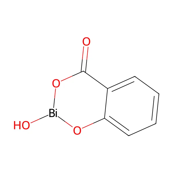 Bizmut subsalisilat molekül yapısı — CAS 14882-18-9