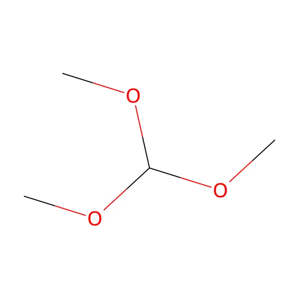 Trimetil ortoformat molekül yapısı — CAS 149-73-5