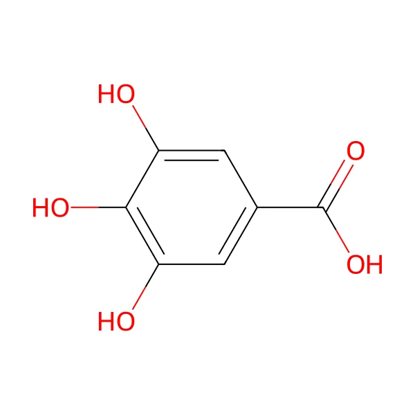 Gallik asit molekül yapısı — CAS 149-91-7