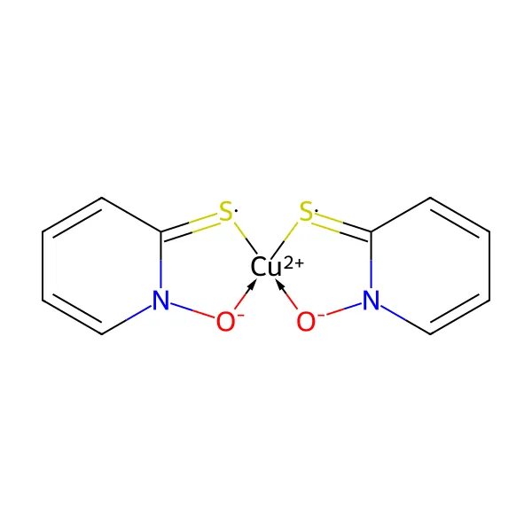 Bakır pirityon molekül yapısı — CAS 14915-37-8