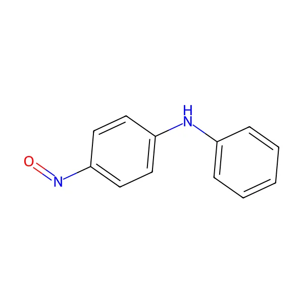 4-Nitrozodifenilamin molekül yapısı — CAS 156-10-5