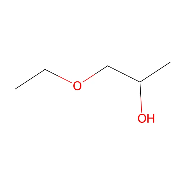 1-etoksi-2-propanol molekül yapısı — CAS 1569-02-4