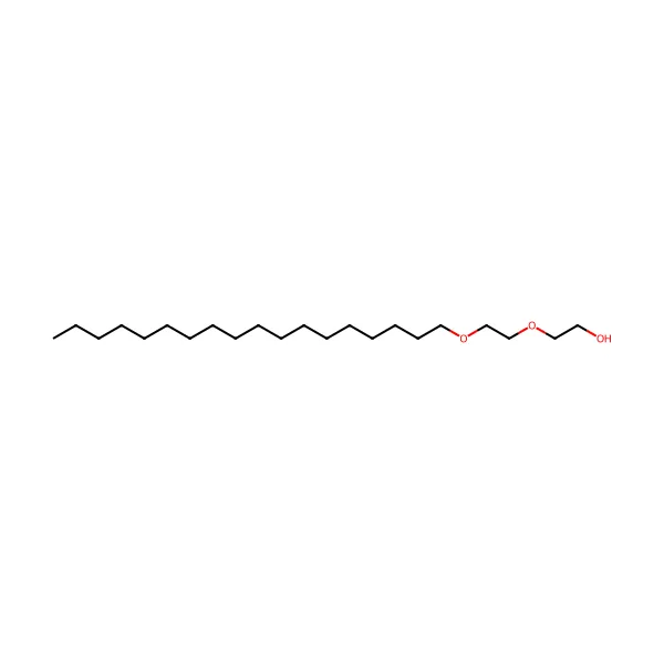 Steareth-2 molekül yapısı — CAS 16057-43-5